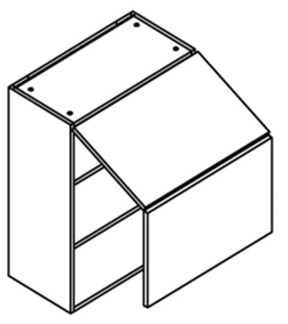 WALL Bi-fold LIFT CABINETS - Vince White