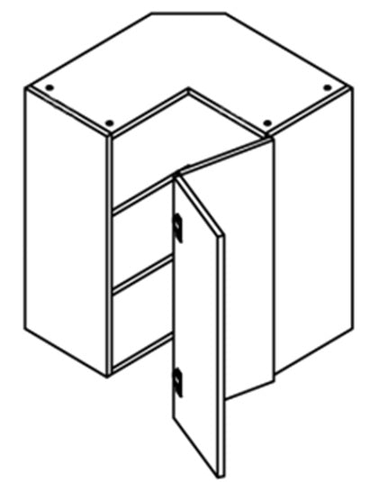 WALL EASY REACH CABINETS - 2 DOORS - VINCE WHITE