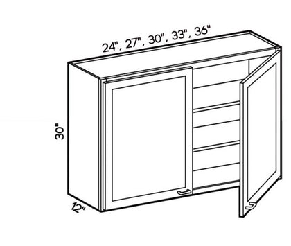 Double Door Wall Cabinets