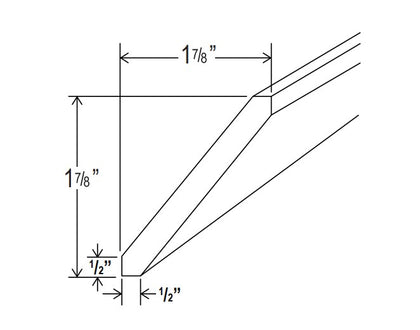 Mouldings - Trask - IB-Shaker Iron Black