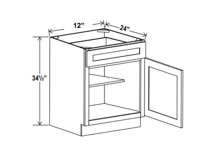 Base Cabinet - Trask - TC-Shaker Treasure Chest