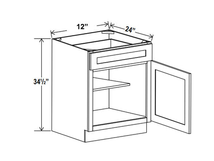 Base Cabinet - Trask - AG-Shaker Aston Green